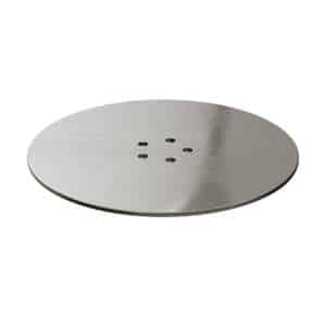 Viva WTSH90/BN Brushed Nickel Metal Dome for Shower Trap