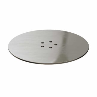 Viva WTSH90/BN Brushed Nickel Metal Dome for Shower Trap