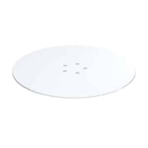 Viva WTSH90/MW 90mm High Flow Shower Waste & Trap Matt White