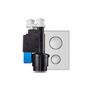 Ideal Standard Conceala 3 Dual Flush Plate Chrome S1082AA With Pneumatic Valve EV98167