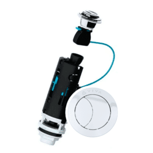 Viva Skylo SKY005 dual flush valve with matt white button