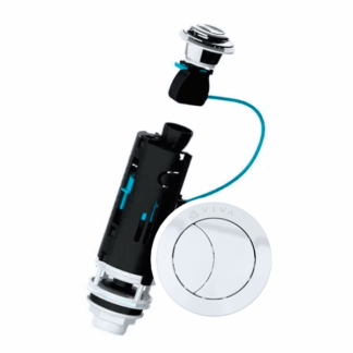 Viva Skylo SKY005 dual flush valve with matt white button