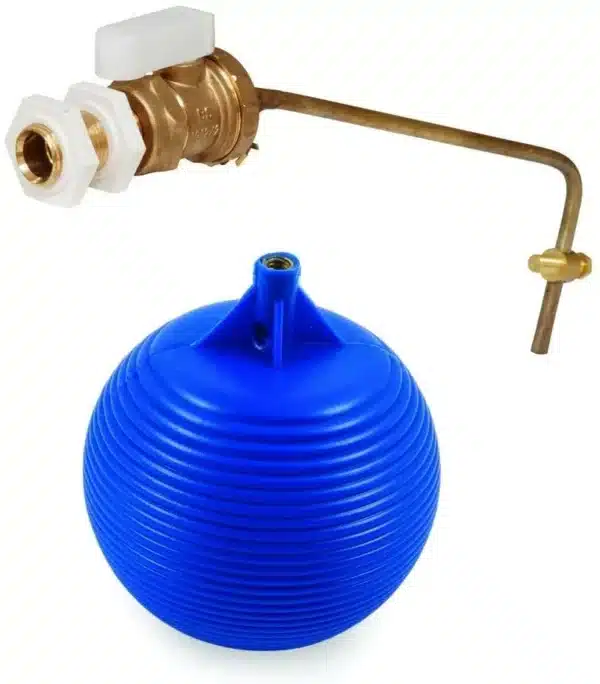 Navigator BFBVHPBRASS-D 1/2" BSP High Pressure Part 2 Brass Float Valve with Plastic Float