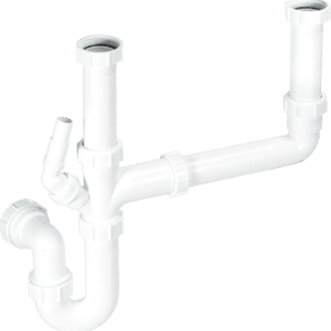 McAlpine SK2 Two Bowl Sink Plumbing Kit
