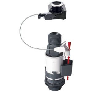 Wirquin 10950189 TOUCHLESS cable-operated dual-flush valve