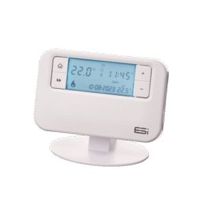 ESI ESRTP4RFW wireless programmable room thermostat front view