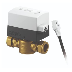 EPH V228P 28mm 2 Port Motorised Valve with detachable actuator