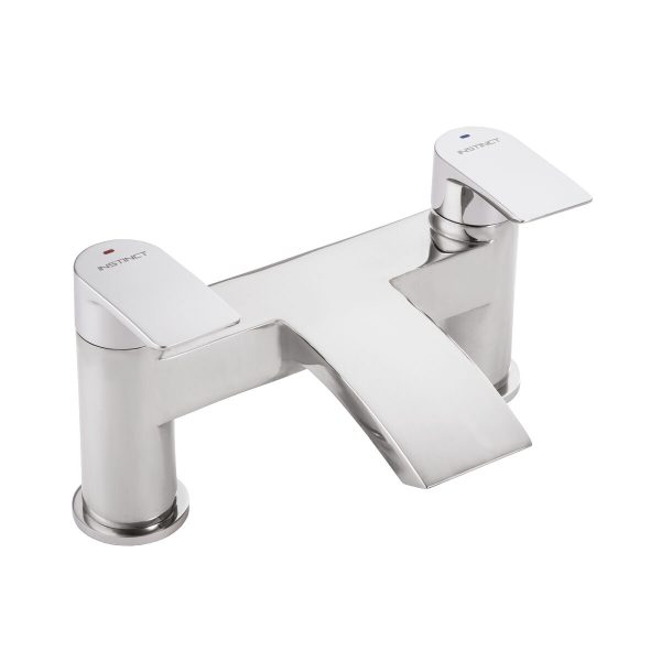 Instinct 4E1154 Espada Chrome Two Taphole Bath Filler