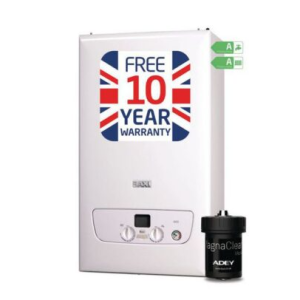 Baxi 825 Combi boiler with Adey Micro2 filter