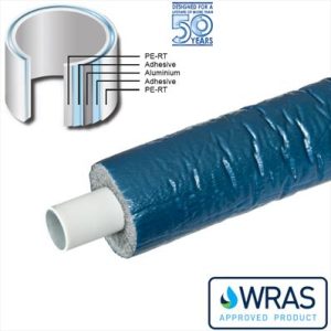 Luxusheat BFB14310 16x2mm multilayer pipe plus S9 blue 50m coil
