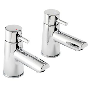 Instinct Kiso Chrome Bath Taps (Pair) 4E1025