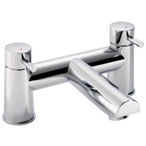 Instinct Kiso Chrome Bath Filler (Two Taphole) 4E1026