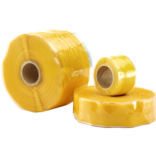 TracPipe FGP-915-20H12PO 50mm yellow silicone tape roll