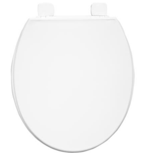 Bemis Kent Thermoplastic Ultra-Fix Toilet Seat White