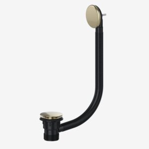 Viva CWB02/BB Combination Clicker Bath Waste & Overflow Brushed Brass