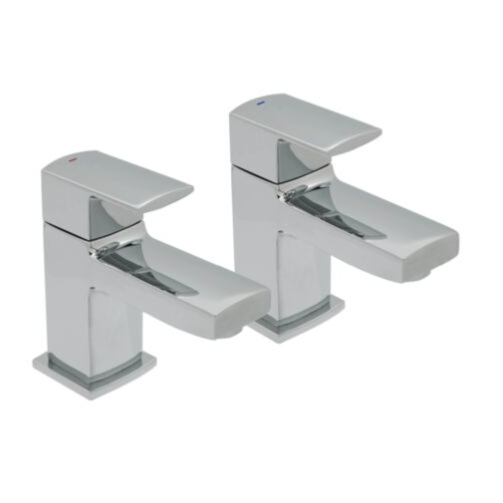 Instinct 4E1043 Nuance Bath Taps - Pair of Chrome Bath Pillar Taps