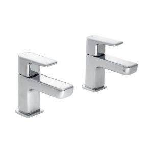 Instinct 4S1290 Loch Chrome Basin Taps (Pair)