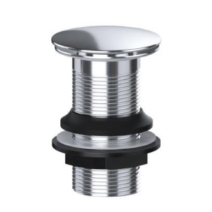 Viva BW002 Round Clicker Unslotted Basin Waste