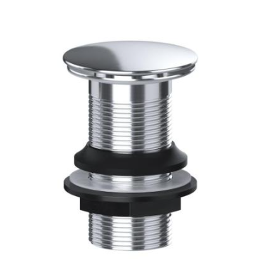 Viva BW002 Round Clicker Unslotted Basin Waste