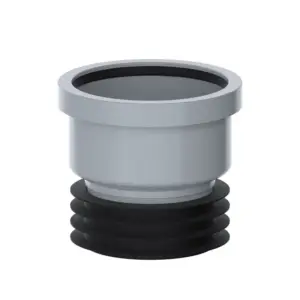 VIVA DC01G 110mm Straight Drain Connector Grey