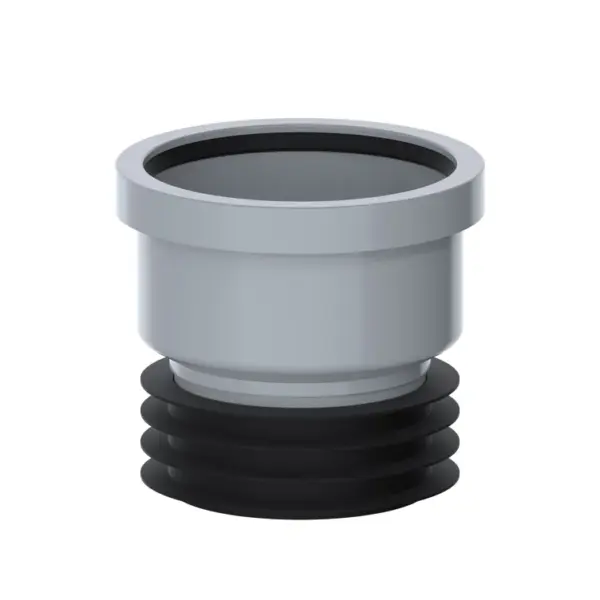 VIVA DC01G 110mm Straight Drain Connector Grey