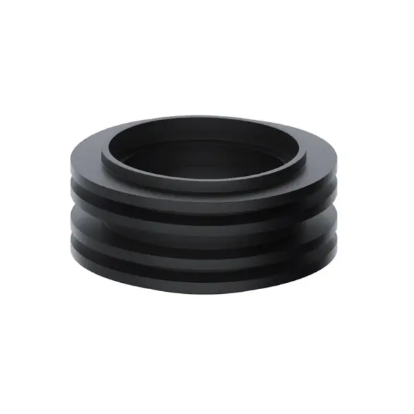 VIVA PP0004 Black Internal Flush Cone Rubber Seal for Toilet Flush Pipe