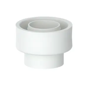 VIVA PP0004/B External Flush Cone White Rubber Flush Pipe Seal