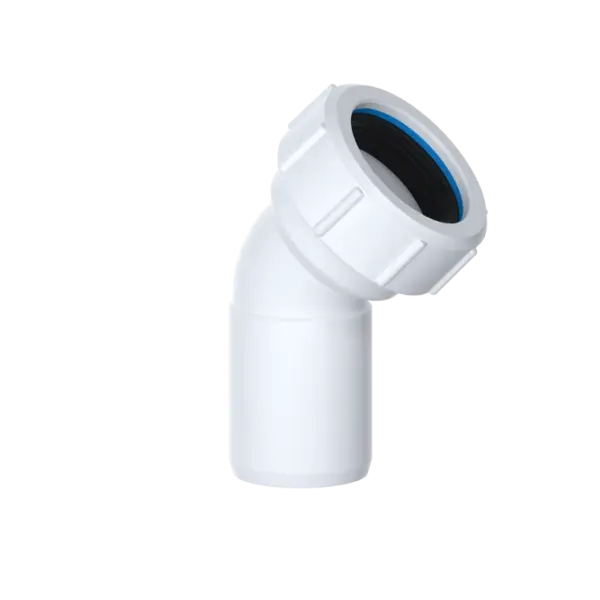 Viva W32F 1¼" 135° Compression Bend x Plain End Connector