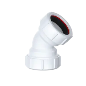 Viva W40E 1½" 135° Compression Bend Connector