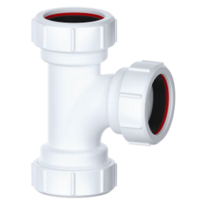 Viva W40H 1½" Compression Swept Tee Connector