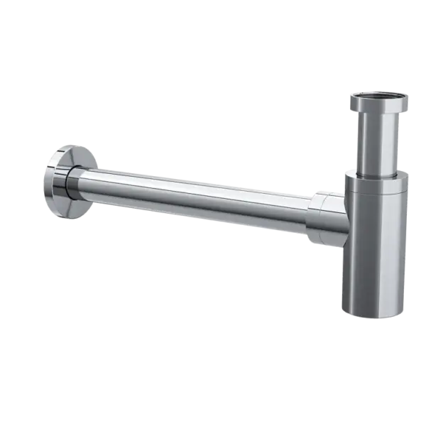 VIVA WTBT32TGC 32mm Gloss Chrome Metal Bottle Trap Basin Waste Trap