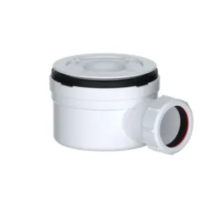 Viva WTSH90/A 90mm Shower Tray Trap & Gully 1½" Waste Outlet (No Top)