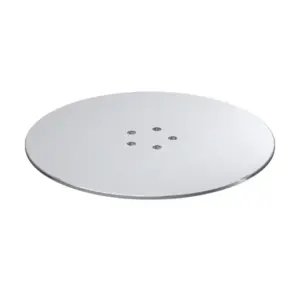 VIVA WTSH90GC 110mm Gloss Chrome Metal Shower Trap Dome Cover