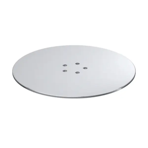VIVA WTSH90GC 110mm Gloss Chrome Metal Shower Trap Dome Cover