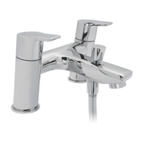 Instinct 4E1124 Paragon Chrome Bath Shower Mixer Tap - Modern Deck Mounted Bath Tap