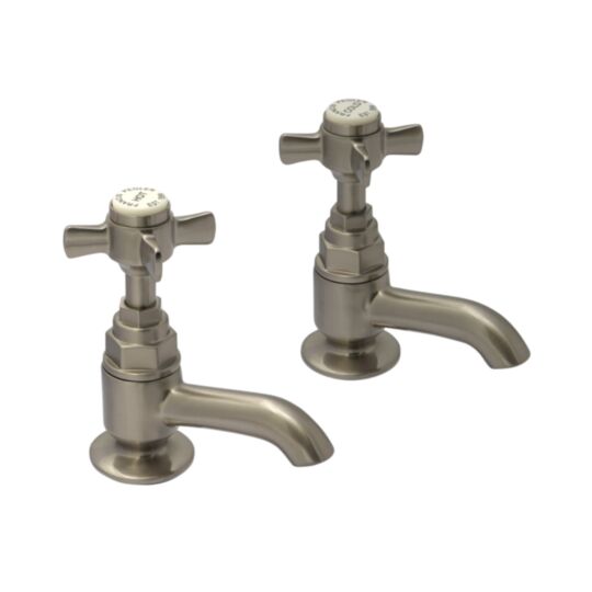 Instinct 4E1453 Hemsworth Basin Tap (Pair) Brushed Nickel