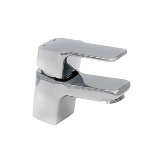 Instinct 4E2064 S12 Square Mono Basin Mixer Tap  - Chrome