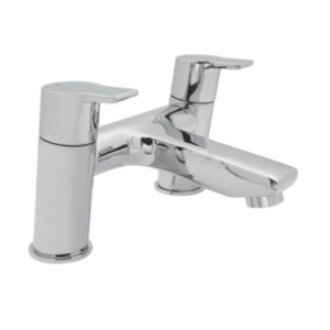 Instinct  4E1123 Paragon Chrome Bath Filler Mixer Tap - Modern Deck Mounted Bath Tap