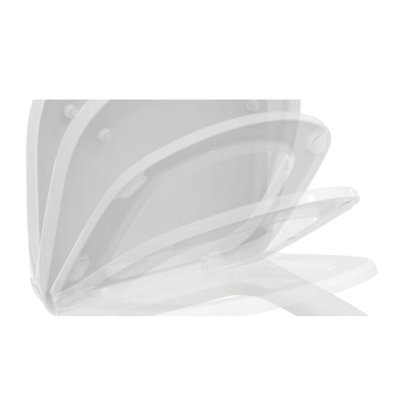 Ideal Standard T679901 Closed Back Soft Close Seat  (To Suite E301201 Pan)