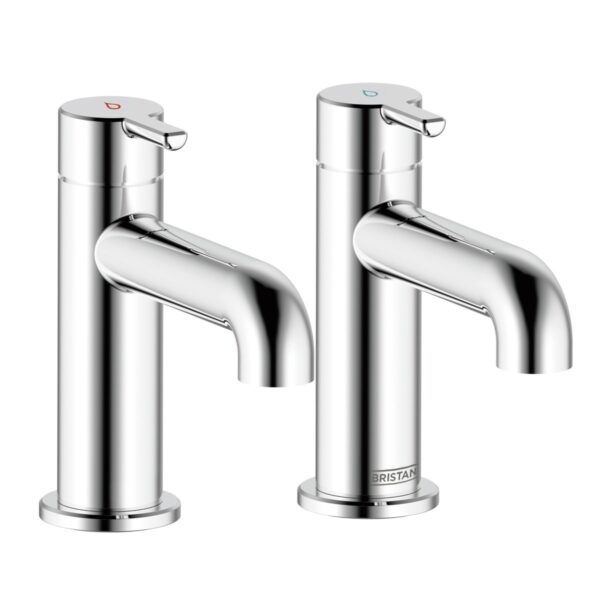 Bristan Al 1/2 C Altum Basin Pillar Taps Chrome