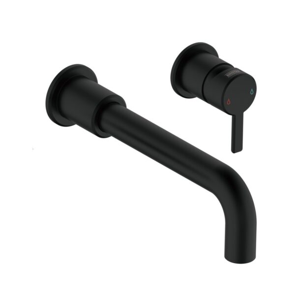 Bristan Al 2Th Wmbas Blk Altum Bathroom Tap Chrome