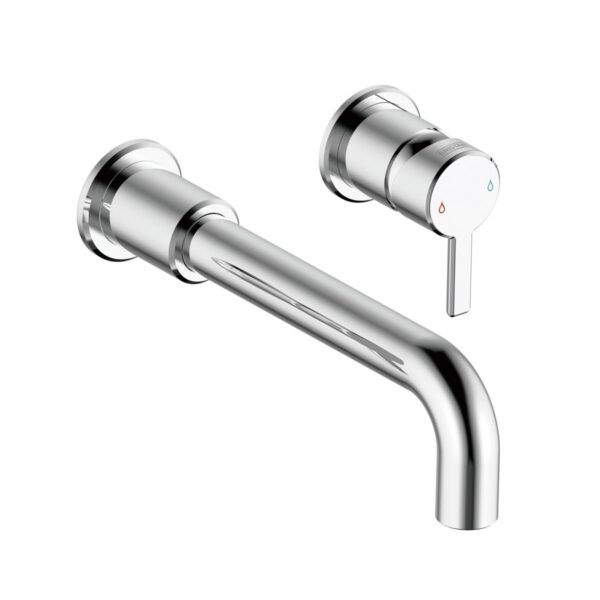 Bristan AL 2TH WMBAS C Altum 2 Tap Hole Wall Mounted Basin Mixer Chrome