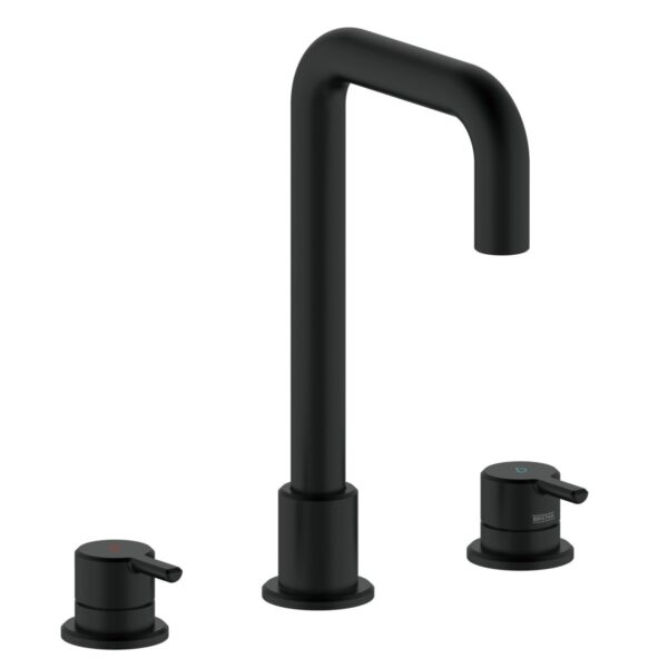 Bristan Al 3Th Bas Blk Altum Bathroom Tap Chrome