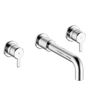 Bristan AL 3TH WMBF C Altum 3 Tap Hole Wall Mounted Bath Filler Chrome