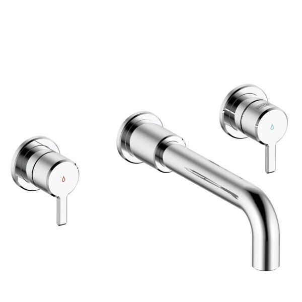 Bristan AL 3TH WMBF C Altum 3 Tap Hole Wall Mounted Bath Filler Chrome