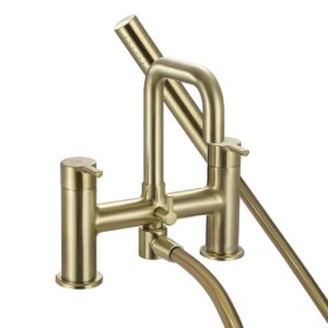Bristan AL BSM BB Altum Bath Shower Mixer Brushed Brass
