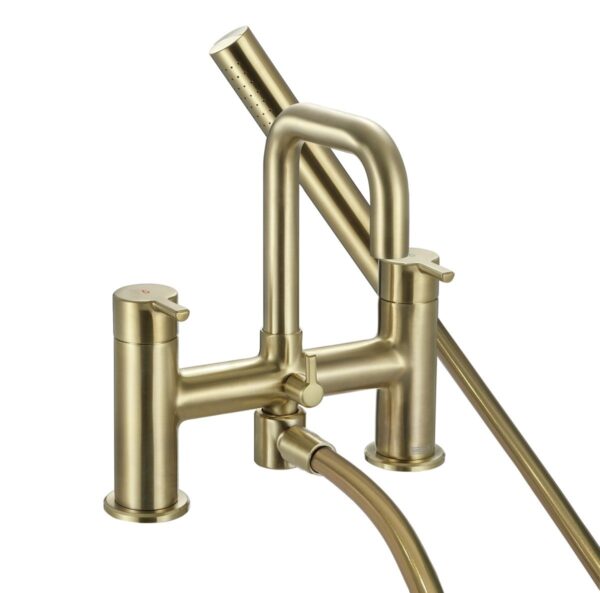 Bristan AL BSM BB Altum Bath Shower Mixer Brushed Brass