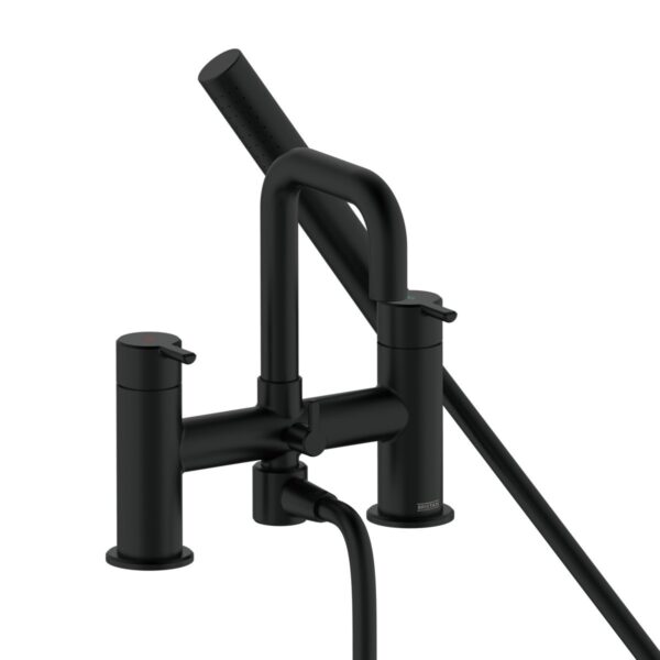 Bristan AL BSM BLK Altum Bath Shower Mixer Matt Black
