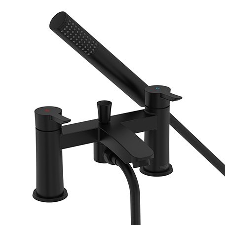 Bristan APE BSM BLK Apelo Bath Shower Mixer Matt Black