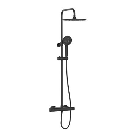 Bristan Buz Shxdivctff Blk Buz Rr Bar Shower Black
